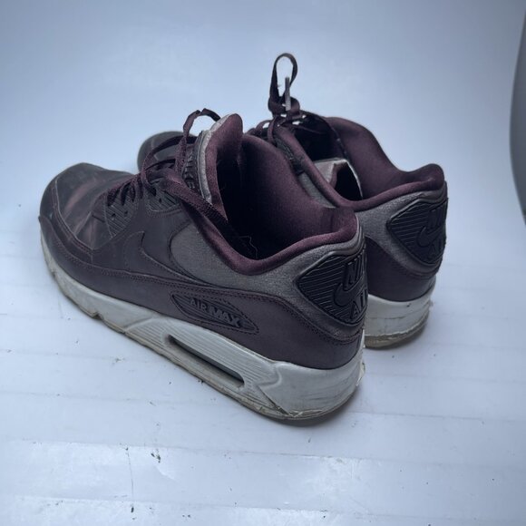 Nike Air Max 90 PRM Shoes Womens 8 Metallic Mahogany Running Sneakers 896497-903 - Picture 5 of 16